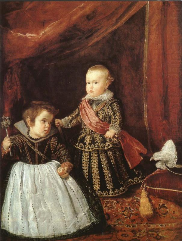 VELAZQUEZ, Diego Rodriguez de Silva y Basite and him playmate china oil painting image